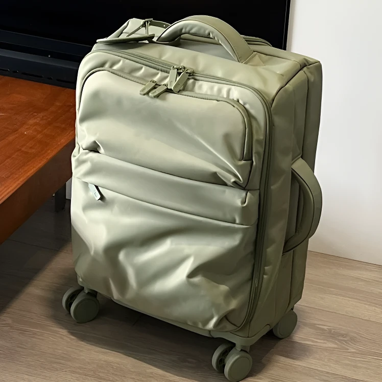 出口轻便行李箱女小型20寸可登机多功能旅行箱28寸大容量拉杆布箱