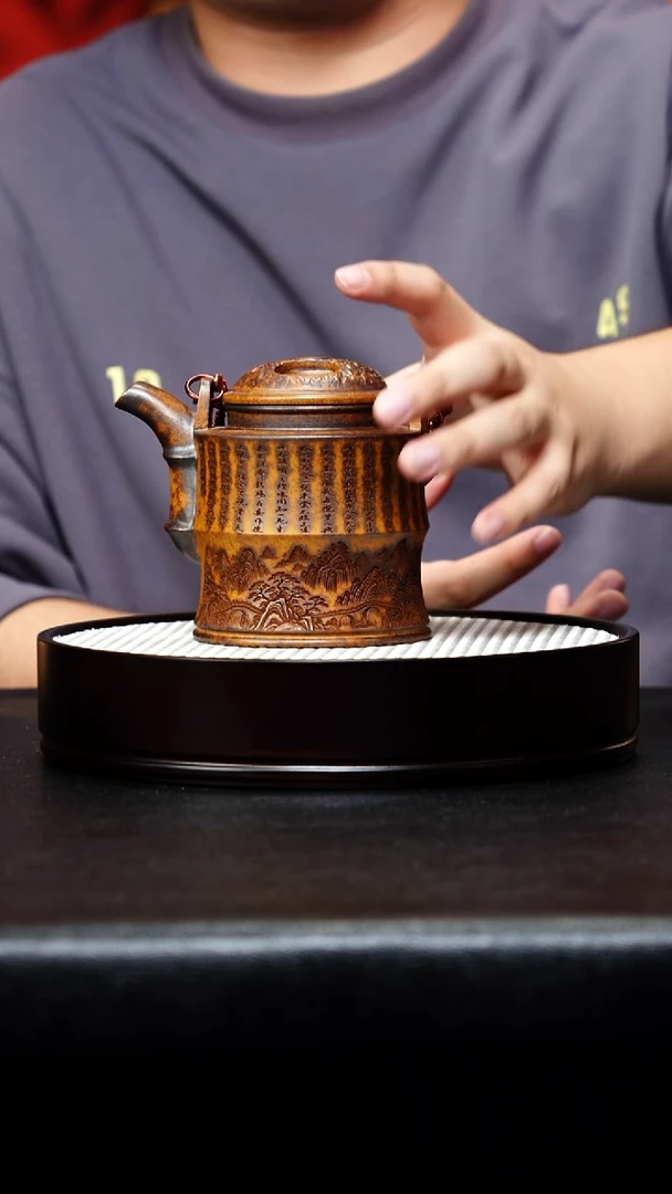 茶杯紫砂牛盖洋桶