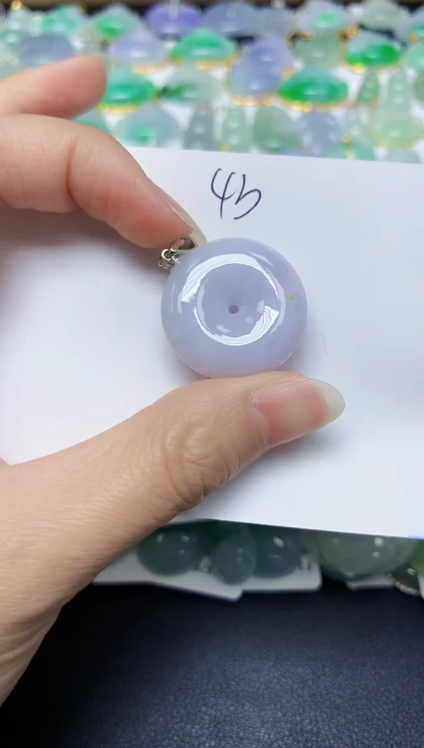 翡翠未镶嵌颈饰天然缅甸翡翠A货