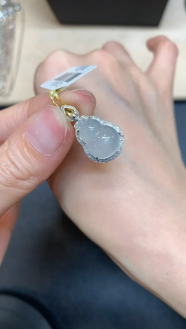 【闪购商品】翡翠颈饰18K金镶嵌【无鉴赏期多样性发其一