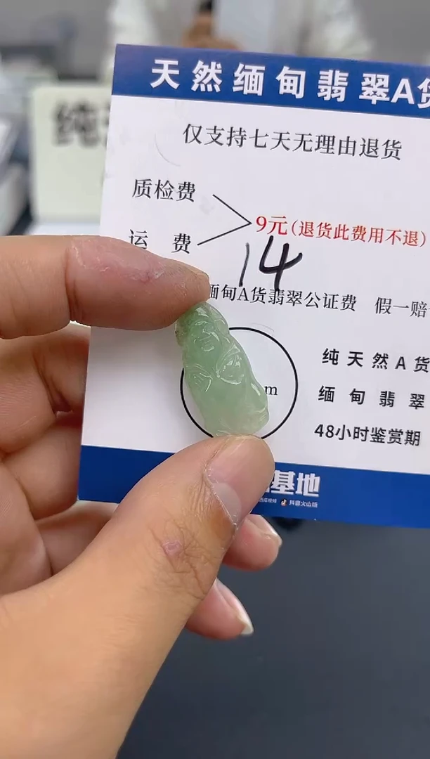 颈饰未镶嵌翡翠纯天然缅甸翡翠A货