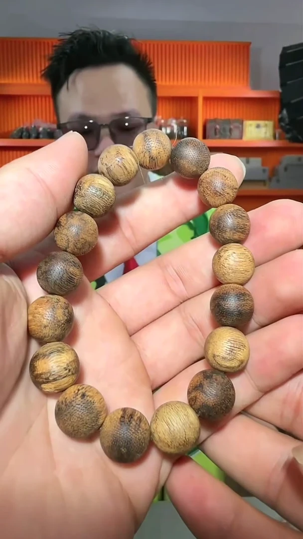 沉香手串32号单圈海南多样性发一