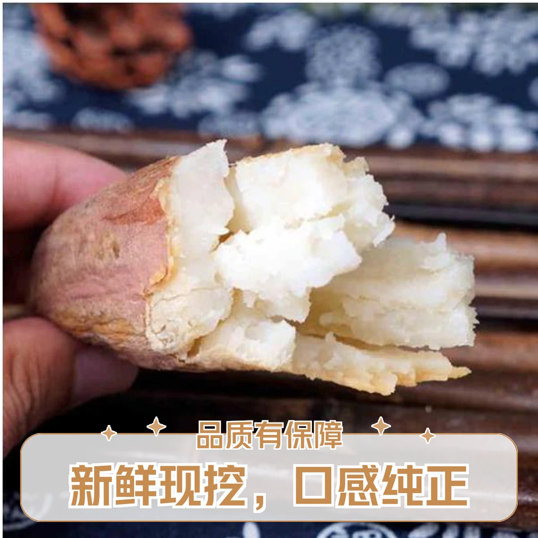冰糖白心哈密红薯哈密冰糖白薯白心红薯