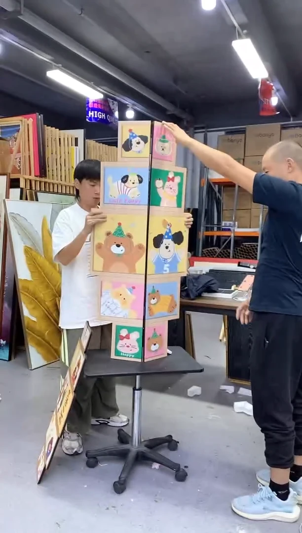 带灯款转角带灯画