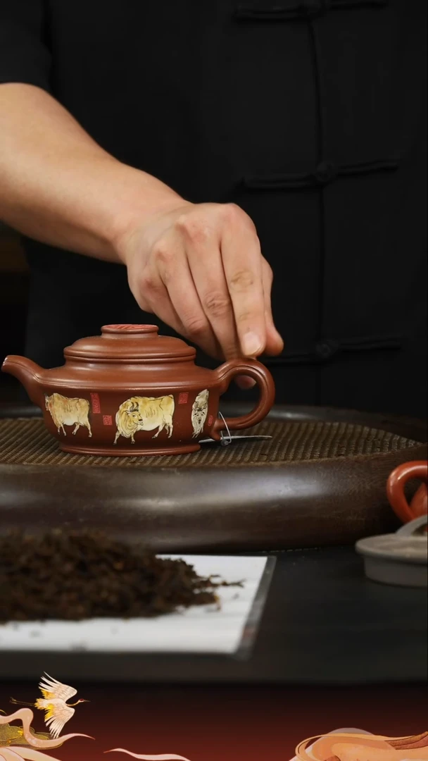 茶壶紫砂紫砂壶45 底槽清 忘忧