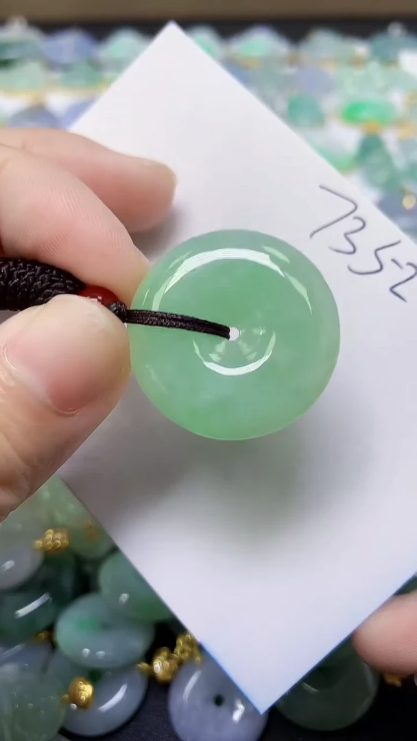 翡翠未镶嵌颈饰天然自然緬甸A貨翡翠