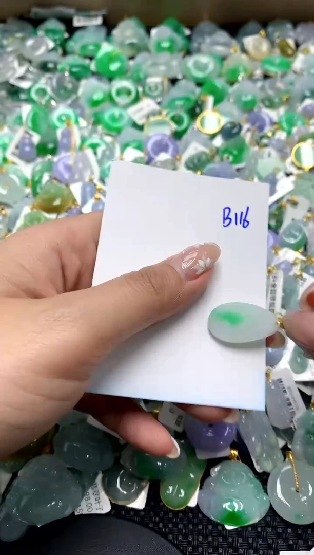 【闪购商品】翡翠颈饰18K金镶嵌111111111111111111