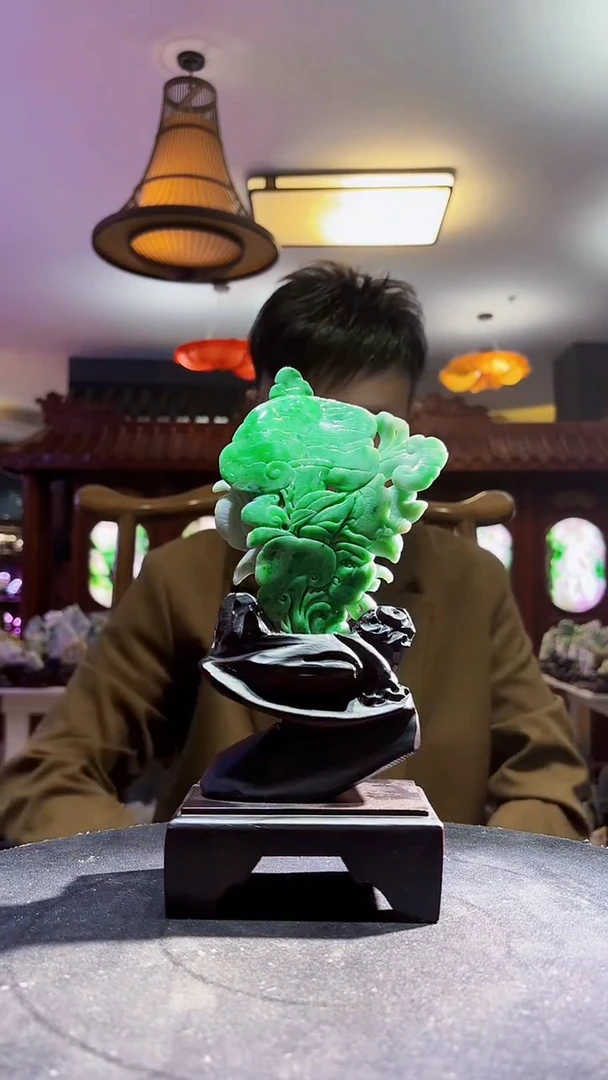 未镶嵌定制翡翠55/12/24/Y/如意