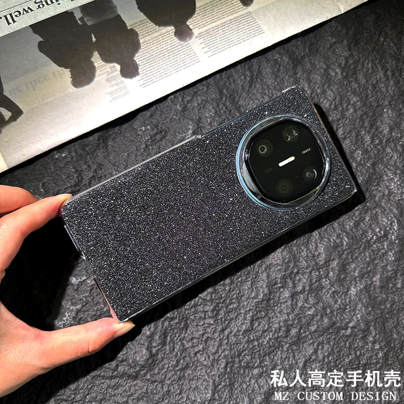 适用华为matex6手机壳手工定制男女新款高级满天星轻奢防摔X5保护