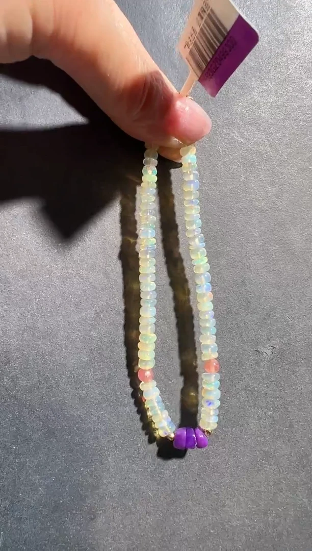 【闪购商品】欧泊手链未镶嵌多样性发一