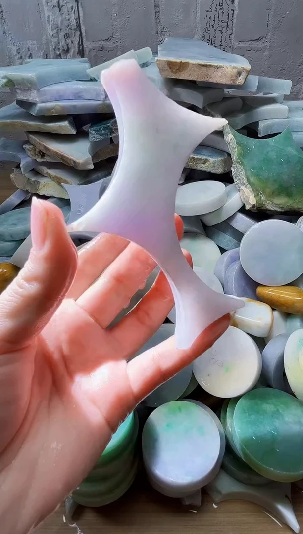 裸石翡翠天然翡翠A货古 南 117