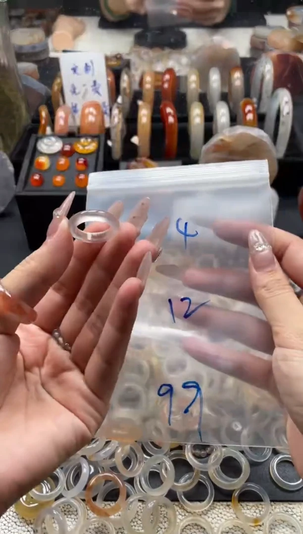 未镶嵌戒指玛瑙/玉髓4