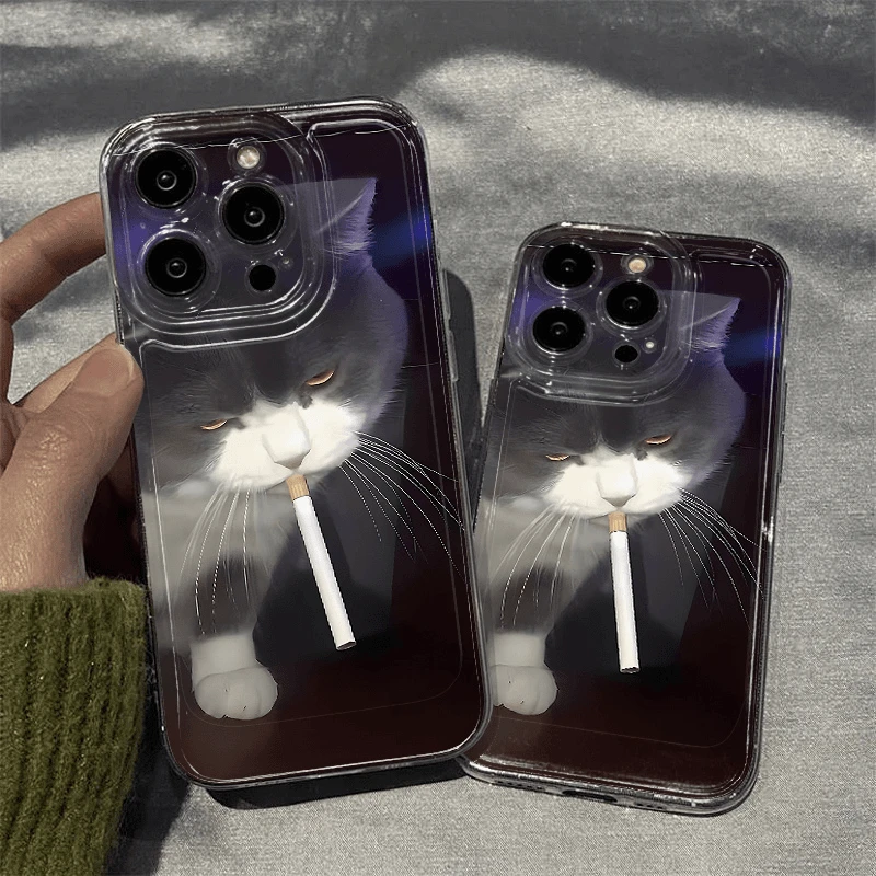 适用iPhone苹果7plus手机壳12mini/xsmax/se(第二代)精孔防摔简约