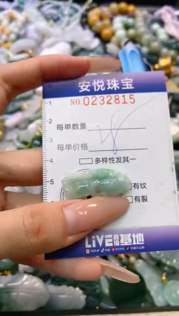 翡翠未镶嵌颈饰闪购0232815
