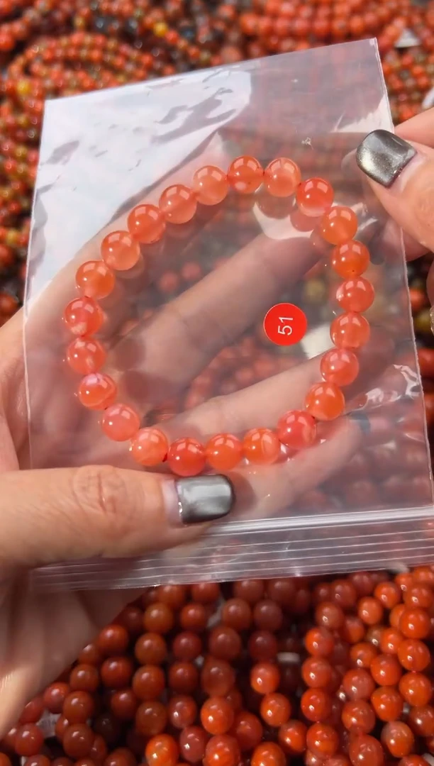 未镶嵌手串南红玛瑙8+