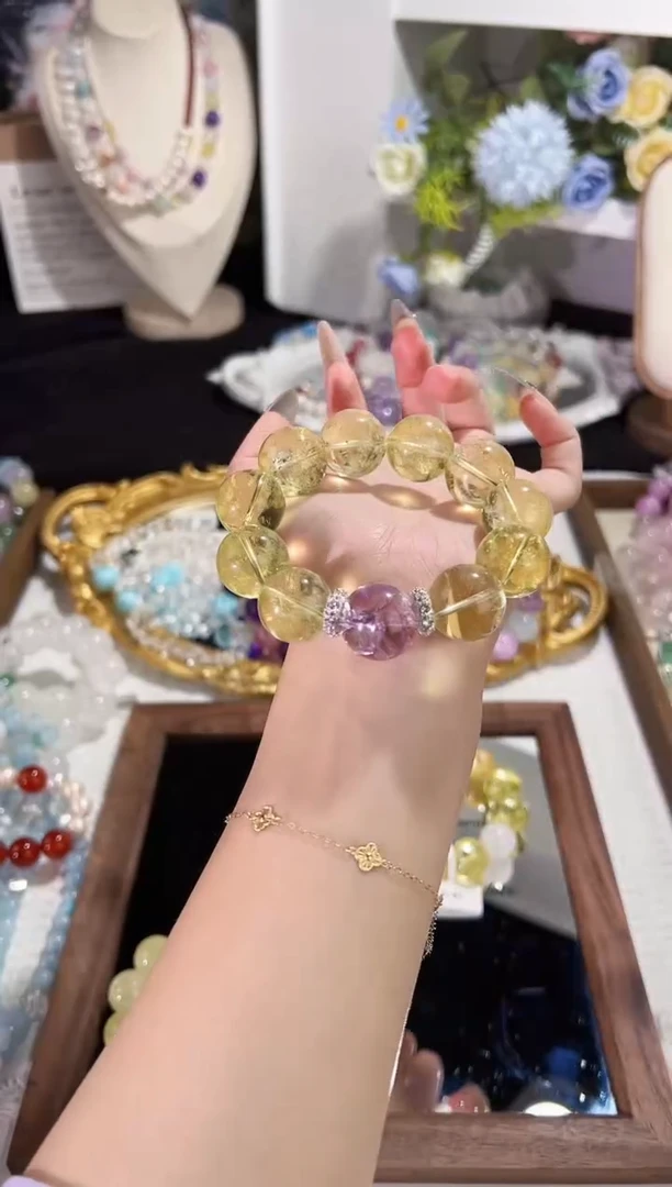 未镶嵌手链水晶 天然水晶 多样性发货发其一 颜色微差