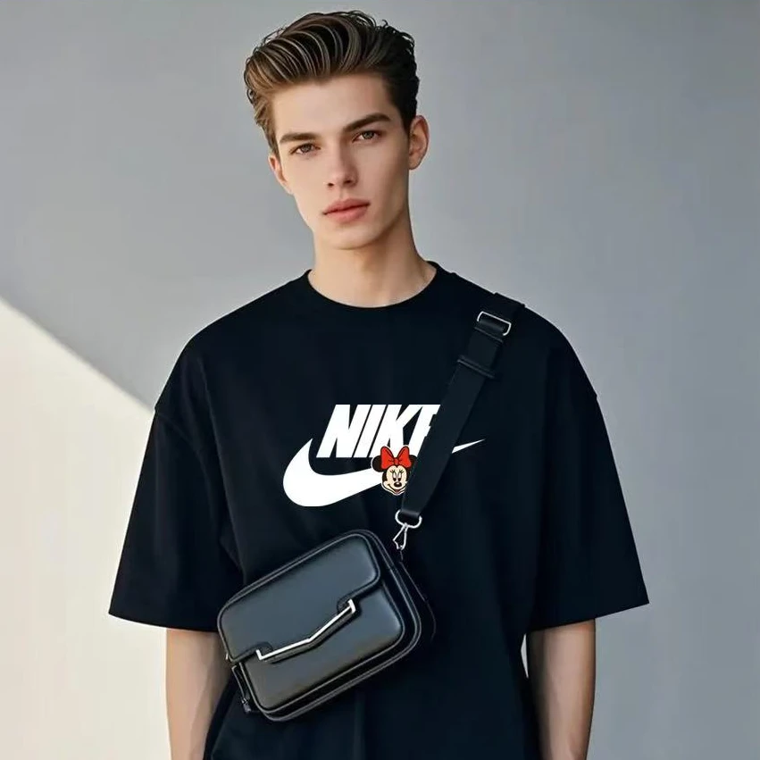 支持鉴定重磅新疆长绒棉T恤夏季青年短袖宽松情侣百搭半袖FB024