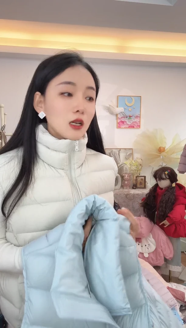 排骨马甲蓝色---均码