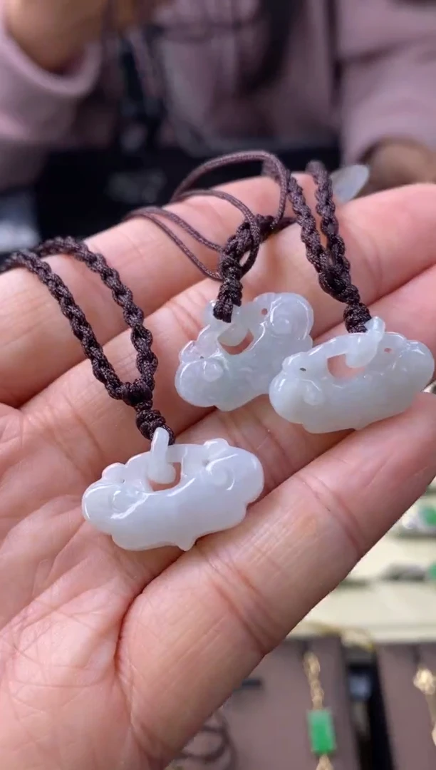 颈饰未镶嵌翡翠净货多样性发其一12586