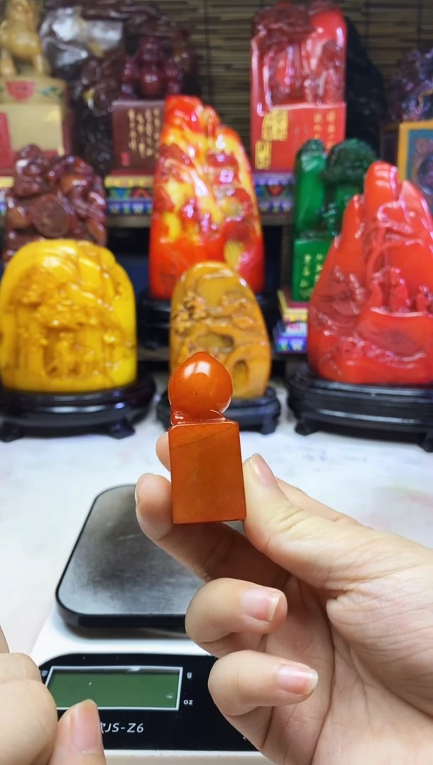 寿山石印石纯天然石料