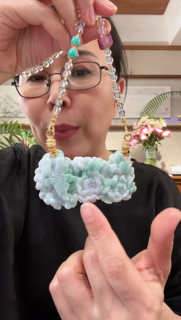 【闪购商品】翡翠颈饰未镶嵌国风