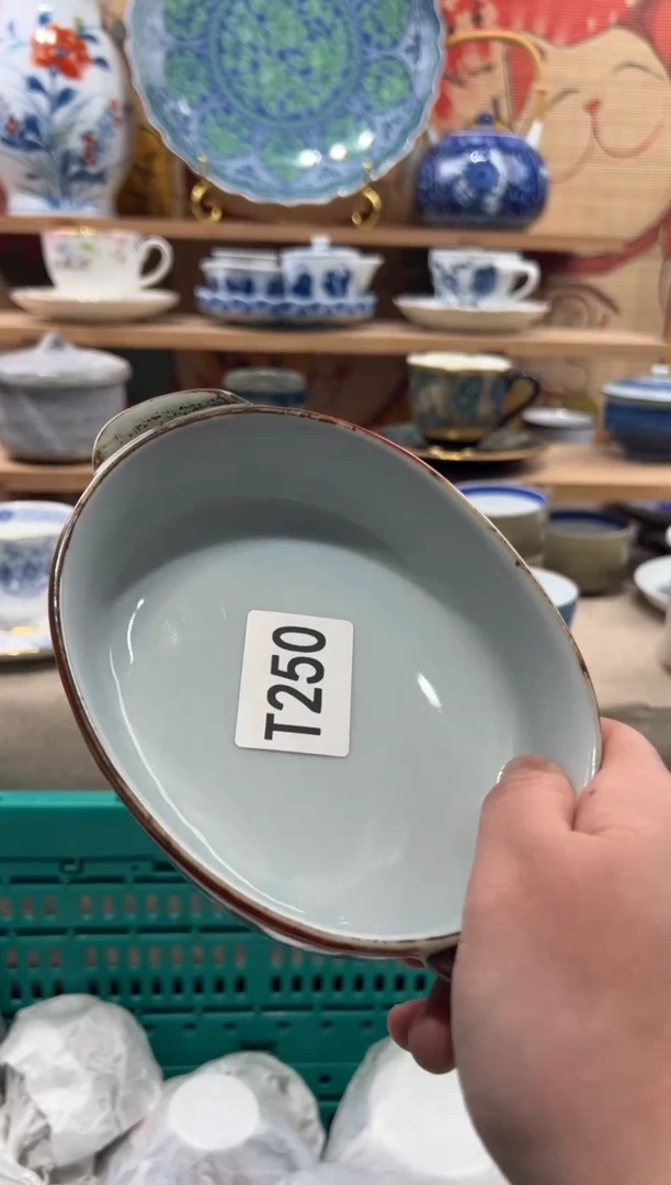 瓷片编*园瓷片------T250