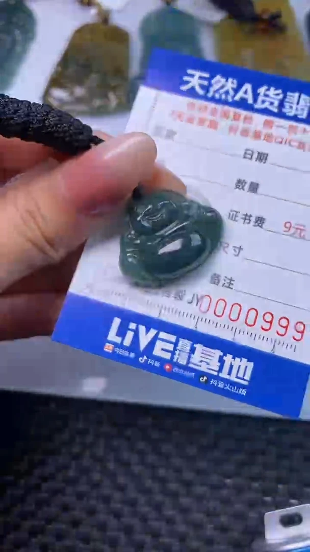 颈饰未镶嵌翡翠