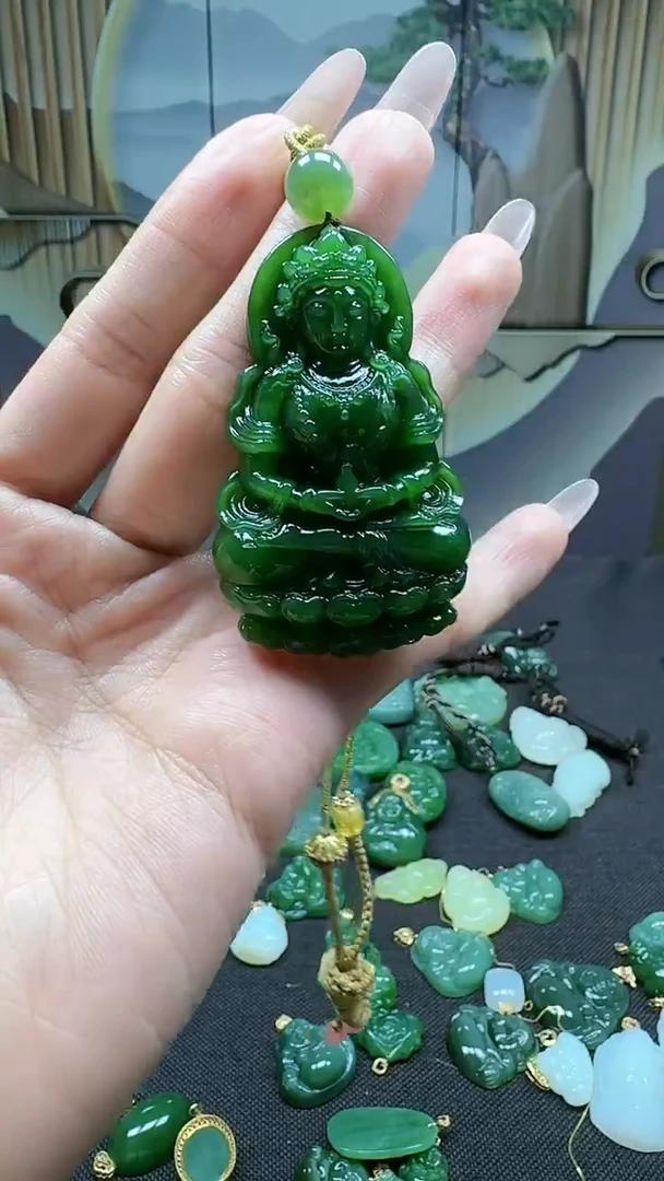 未镶嵌和田玉挂件1
