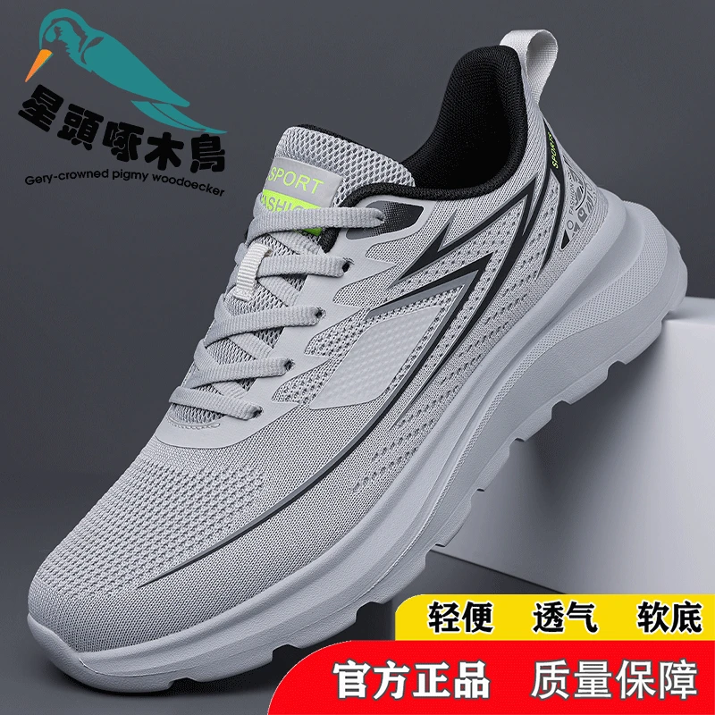 星头啄木鸟透气休闲运动休闲鞋夏季网面鞋网鞋百搭跑鞋网面软底