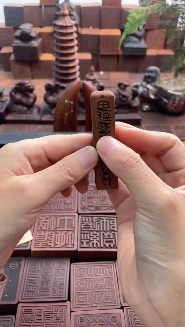 枣木小天蓬尺吊坠