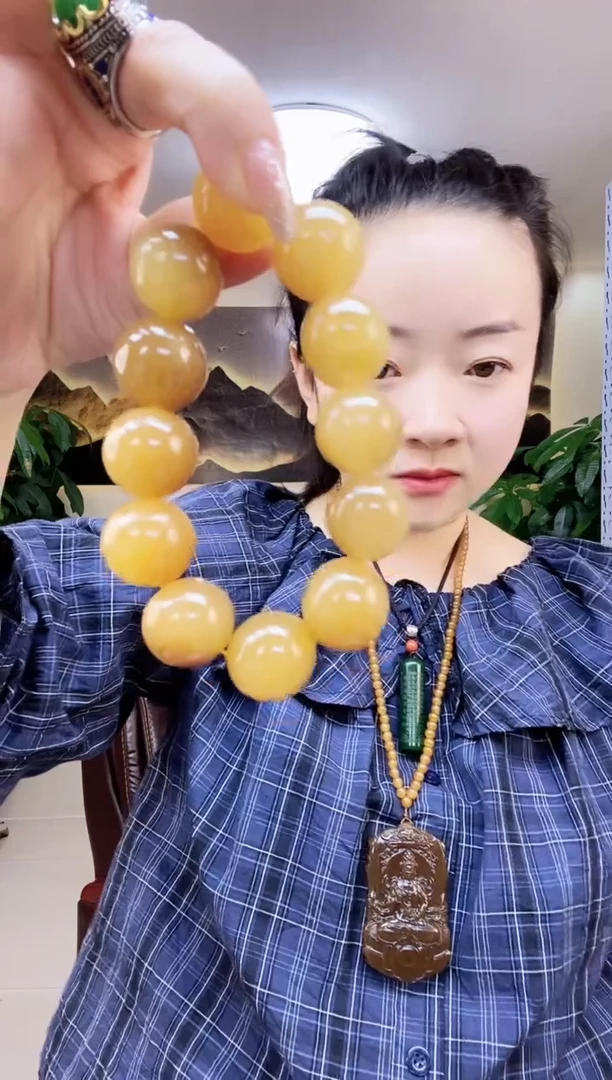 未镶嵌和田玉珠宝奇石多样性随机发一20圆珠