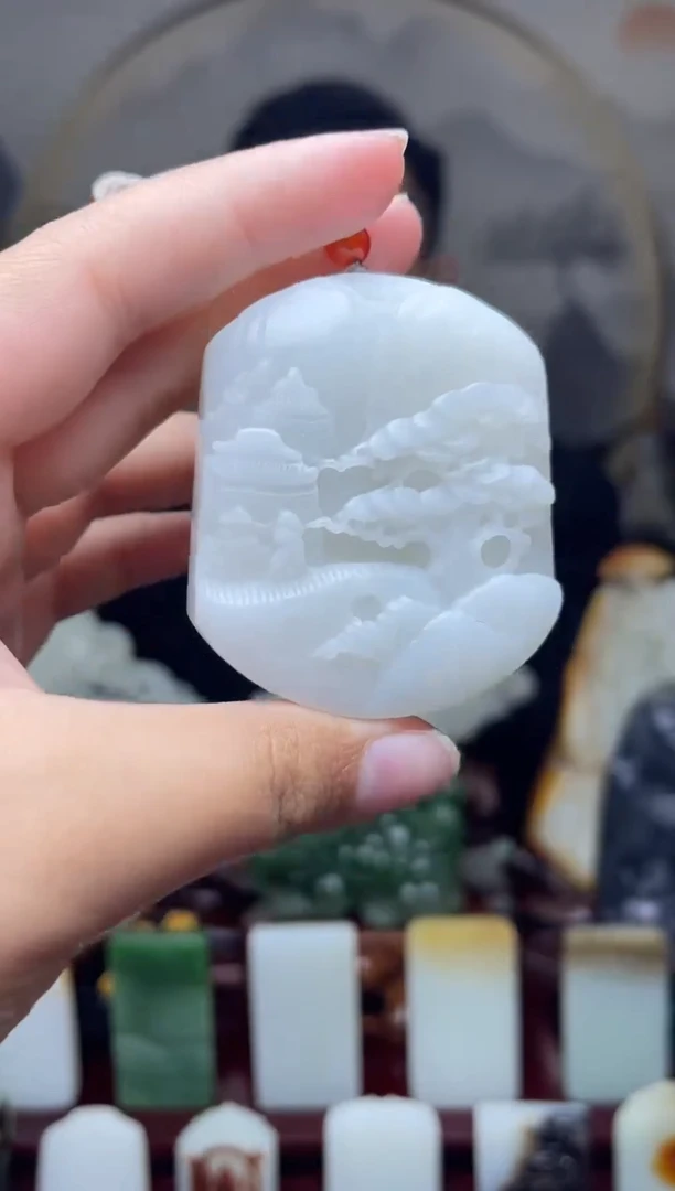 【闪购商品】和田玉吊坠未镶嵌77