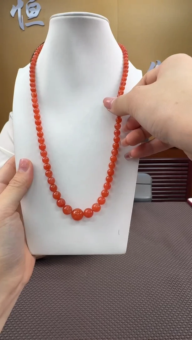 【闪购商品】玛瑙/玉髓项链未镶嵌项链