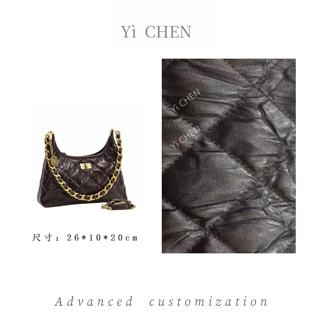 【Yì CHEN】ZT-D8035-泡芙咖 简约时尚女士新款轻奢单肩斜跨包