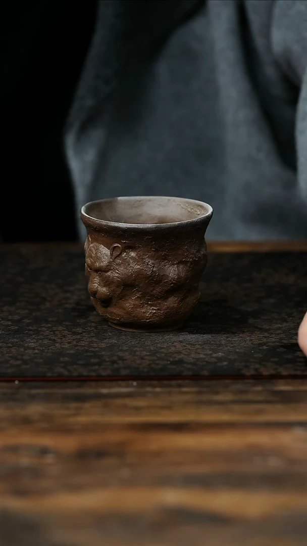 茶杯紫砂2号 瑕疵 紫砂柴烧