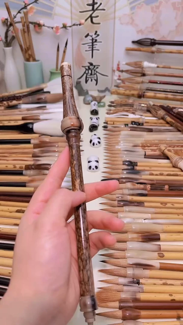 【闪购商品】定制精品梅鹿仿宋杆极北纯狼出峰3.5cm