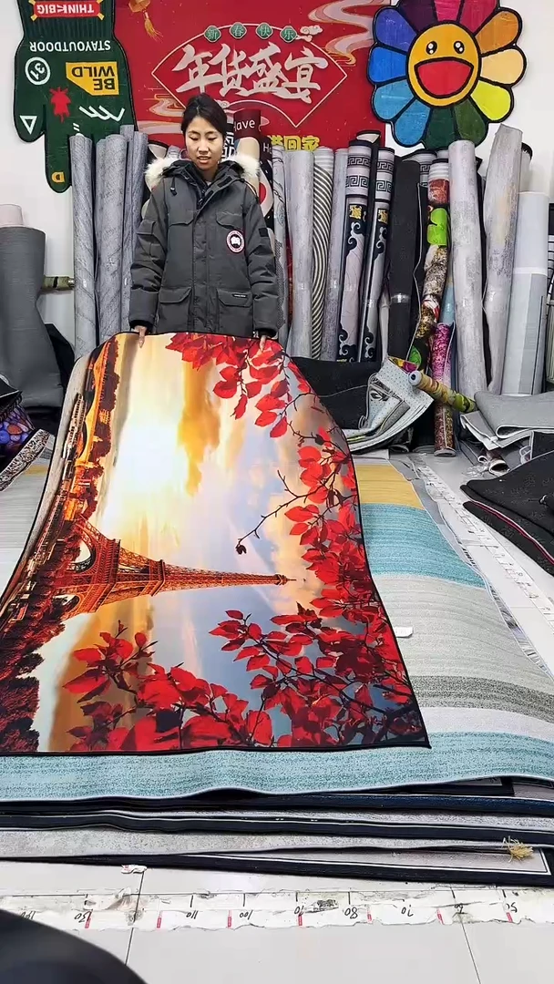 棉麻绒005  120*200