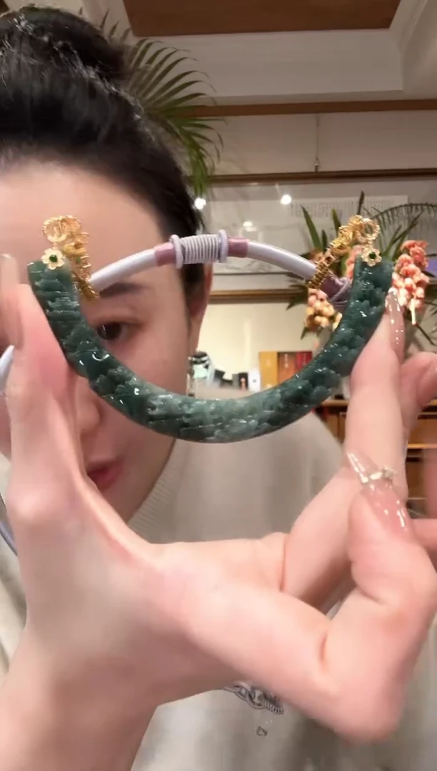 【闪购商品】翡翠颈饰未镶嵌国风