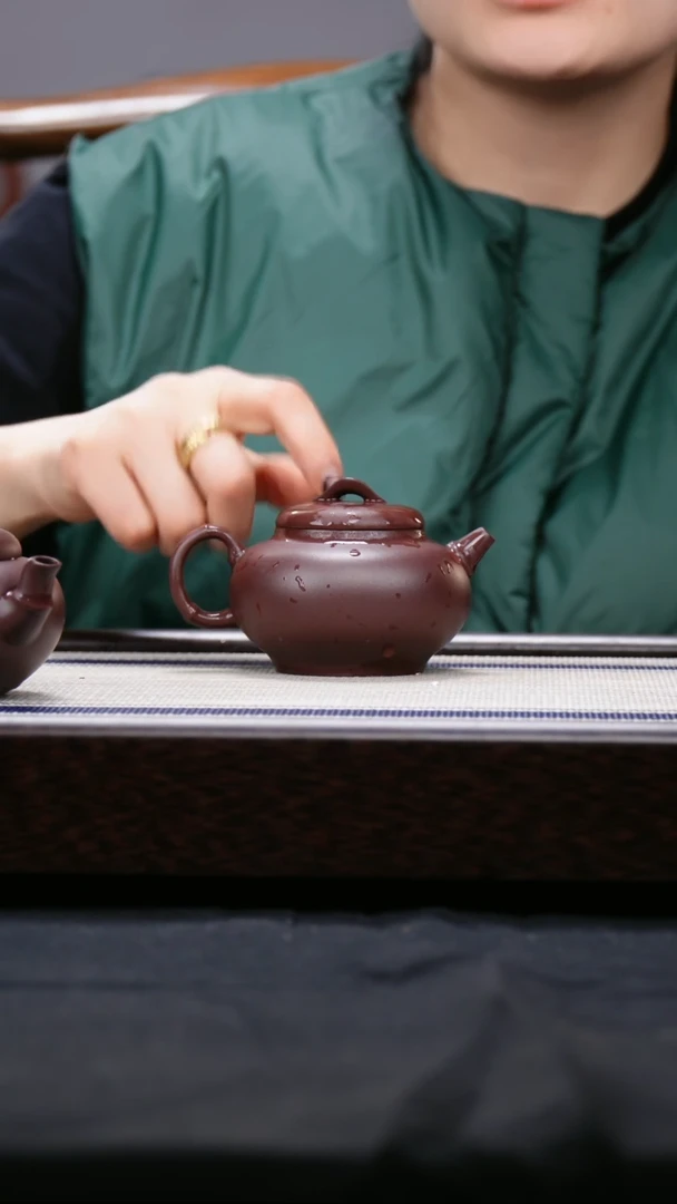 【闪购商品】紫砂茶壶深井紫泥 炮嘴 改良掇只