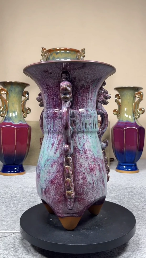摆件神垕钧瓷收藏工艺品