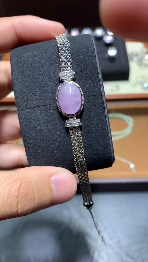 未镶嵌锂辉石手链Q65【多样性发其一】