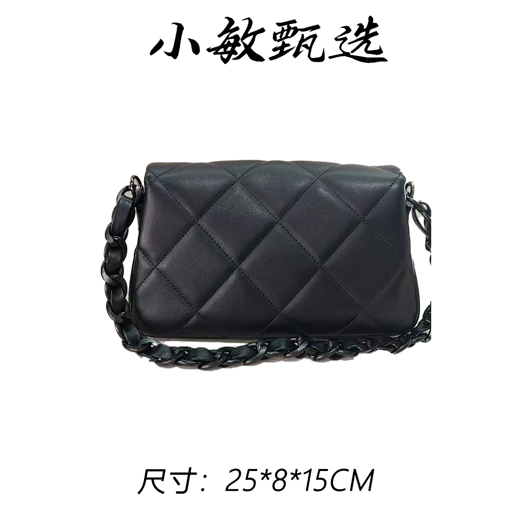 【小敏精选】渠道货GQ-89503-黑色春夏单时尚单肩女包