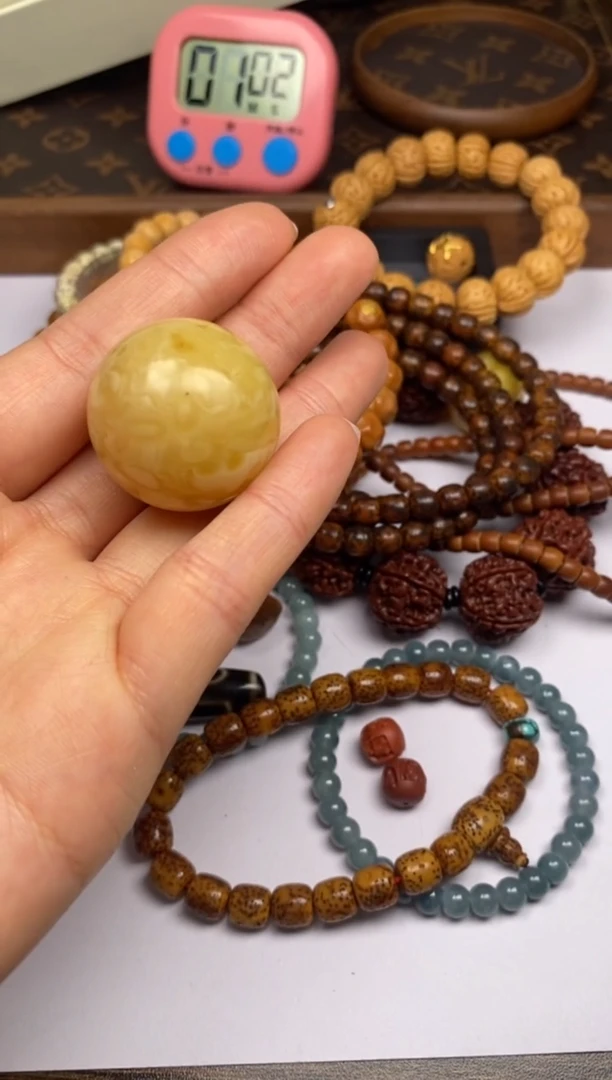 【闪购商品】琥珀珠宝奇石未镶嵌蜜蜡大珠子