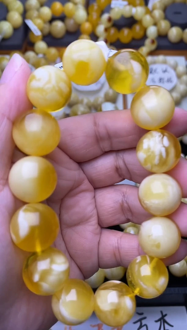 裸石琥珀未镶嵌大小姐珠宝严选122