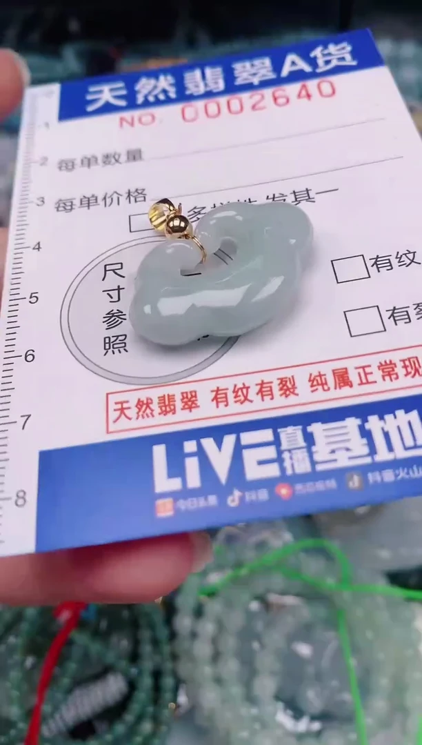 颈饰未镶嵌翡翠00002640