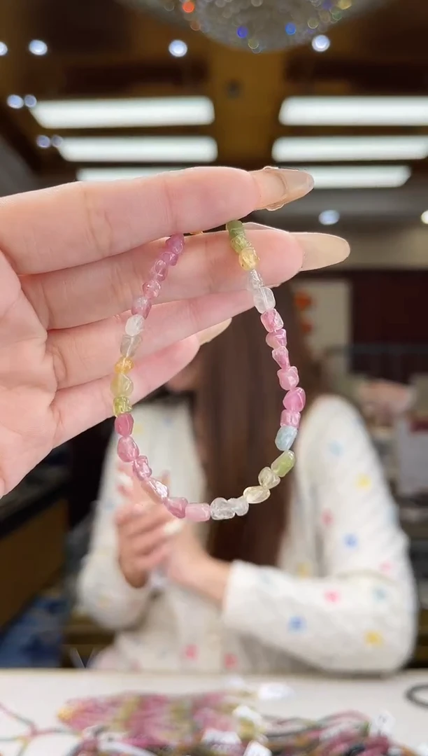 【闪购商品】碧玺/未镶嵌碧玺手链多样性发货31