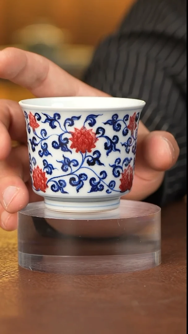 景德镇手工手绘杯