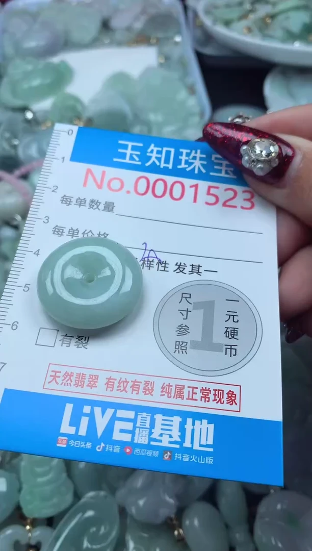 颈饰未镶嵌翡翠1523