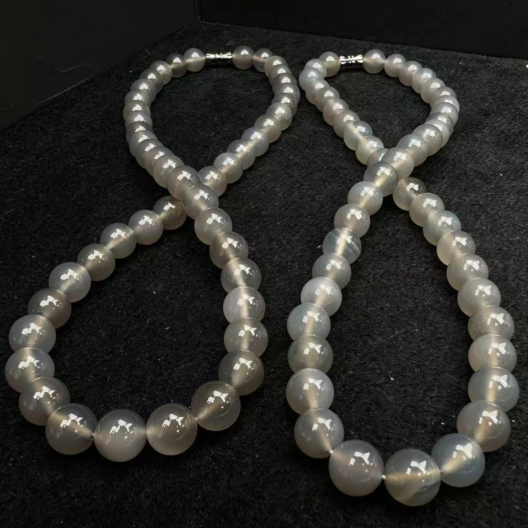 江德洋珠宝S1804（玉甲）极夜之冰黑冰玛瑙项链-多样性发货只发一件