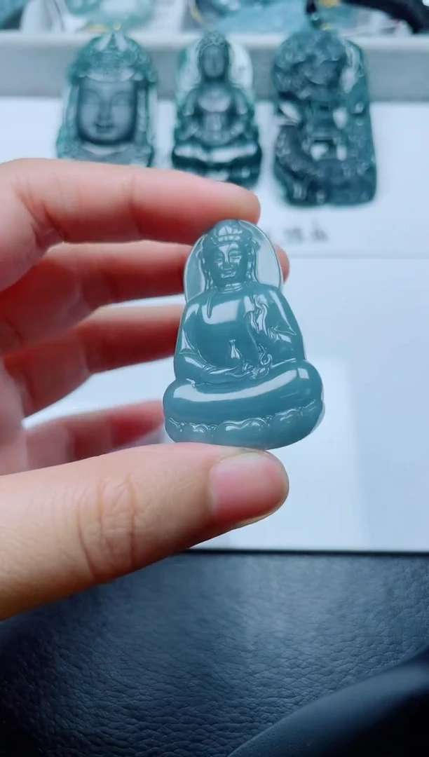 颈饰未镶嵌翡翠多样性发货随机发货-厚观音